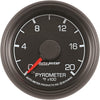 8445 Factory Match 2-1/16" 0-2000 Degree Fahrenheit Pyrometer Kit Gauge for Ford Racing
