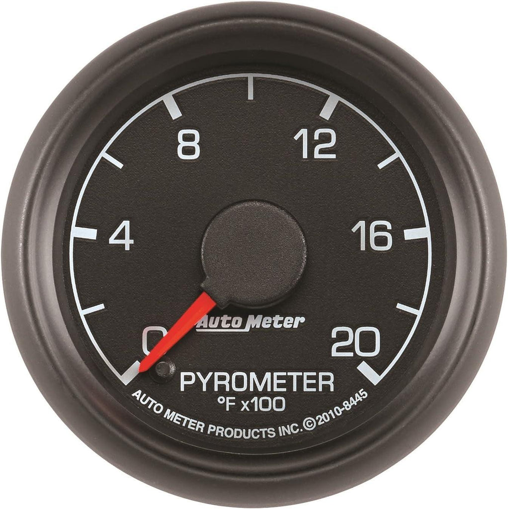 8445 Factory Match 2-1/16" 0-2000 Degree Fahrenheit Pyrometer Kit Gauge for Ford Racing