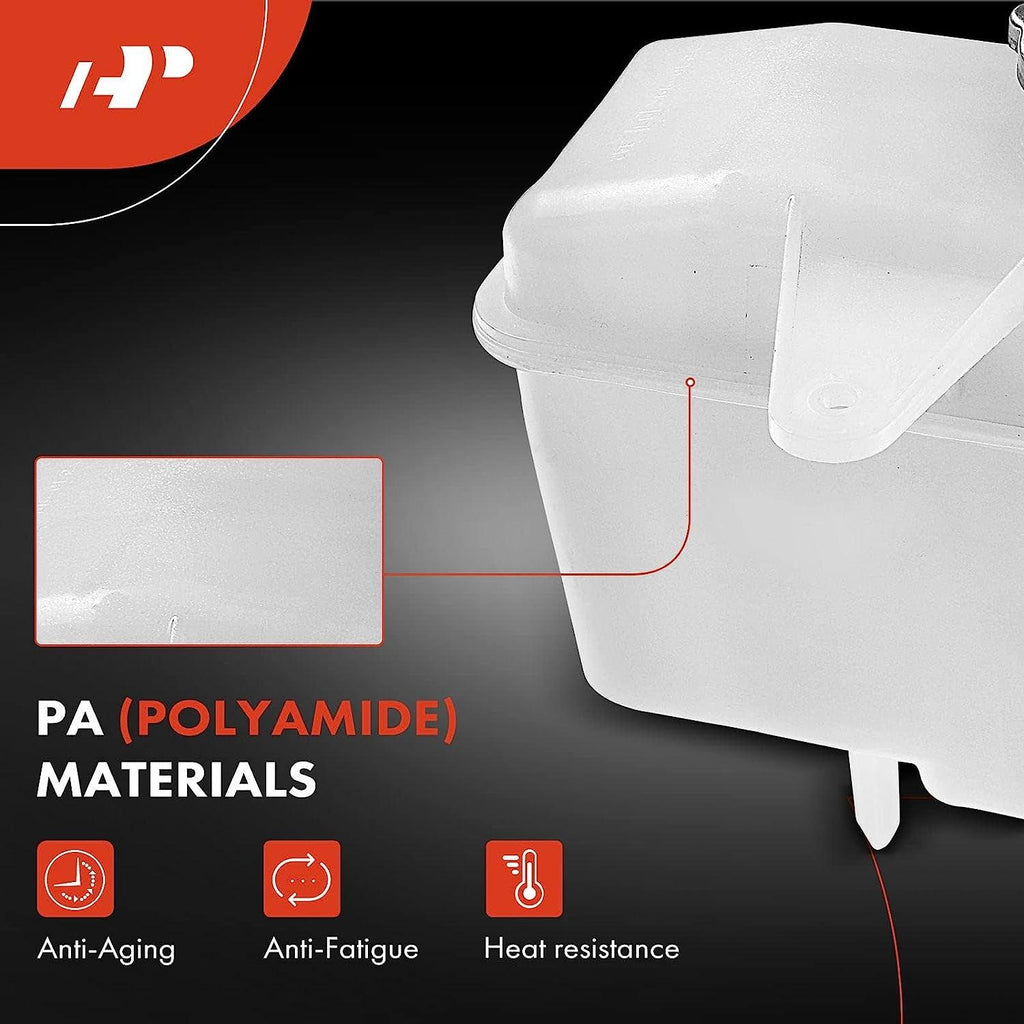 A-Premium Engine Coolant Overflow Recovery Reservoir Tank [With Cap & Tubing] Compatible with Mazda MPV 2000-2001 [For 6Cyl 2.5L] 2002 2002 2003 2004 2005 [For 6Cyl 3.0L], Replace # 364338507