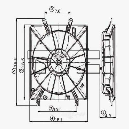 Engine Cooling Fan Assembly