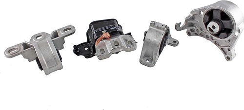 DNJ MMK1004 Complete Engine Motor & Transmission Mount Kit for 2001-2007 / Dodge/Caravan, Gran Caravan / 3.3L, 3.8L