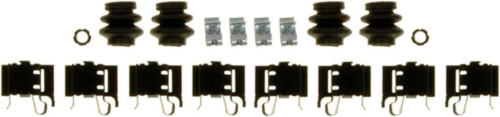 Gold 18K2050X Rear Disc Brake Caliper Hardware Kit with Clips, Seals, and Bushings