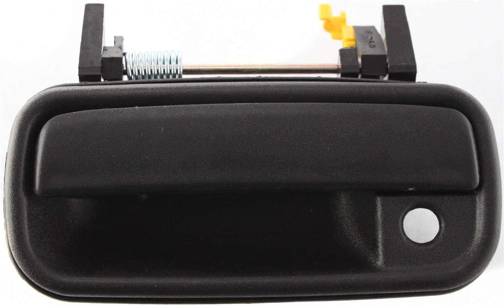 Front Exterior Door Handle Kit Compatible with 1989-1995 Toyota Pickup Textured Black Driver and Passenger Side