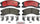 Brembo Front Disc Brake Pad Set for 1999-2004 Grand Cherokee (P37008N)