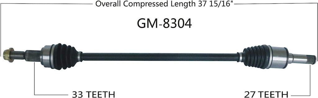 GM-8304 CV Axle
