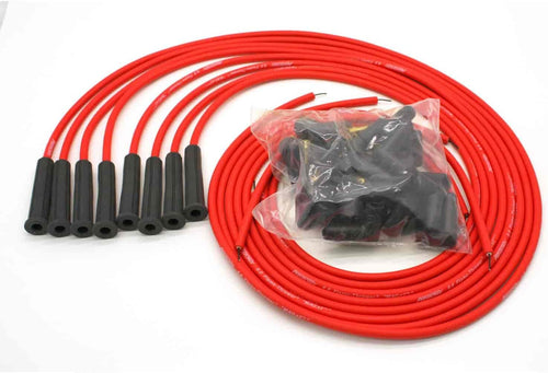 808480 Flame-Thrower Red Universal 180 Degree 8Mm 8 Cylinder Spark Plug Wire