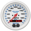 3-3/8 in. GPS SPEEDOMETER 0-200 MPH MARINE SILVER ULTRA-LITE - greatparts