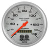 5 in. GPS SPEEDOMETER 0-140 MPH MARINE SILVER ULTRA-LITE - greatparts