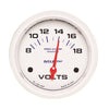2-5/8 in. VOLTMETER 8-18V MARINE WHITE - greatparts