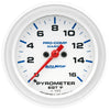 2-5/8 in. PYROMETER 0-1600 Fahrenheit MARINE SILVER WHITE - greatparts