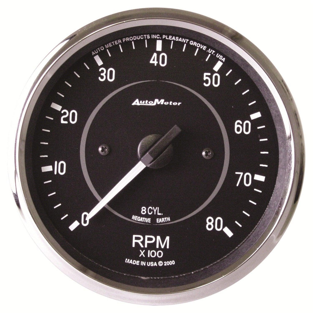 4 in. IN-DASH TACHOMETER 0-8000 RPM COBRA - greatparts