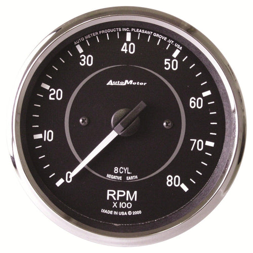 4 in. IN-DASH TACHOMETER 0-8000 RPM COBRA - greatparts