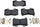 Silver 14D1802CH Ceramic Front Disc Brake Pad Set