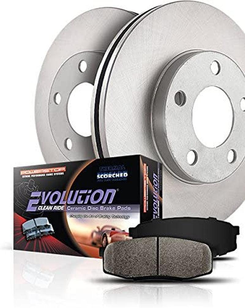KOE6713 Autospecialty Front Replacement Brake Kit-Oe Brake Rotors & Ceramic Brake Pads