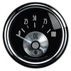 2-1/16 in. OIL PRESSURE 0-100 PSI PRESTIGE BLACK DIAMOND - greatparts