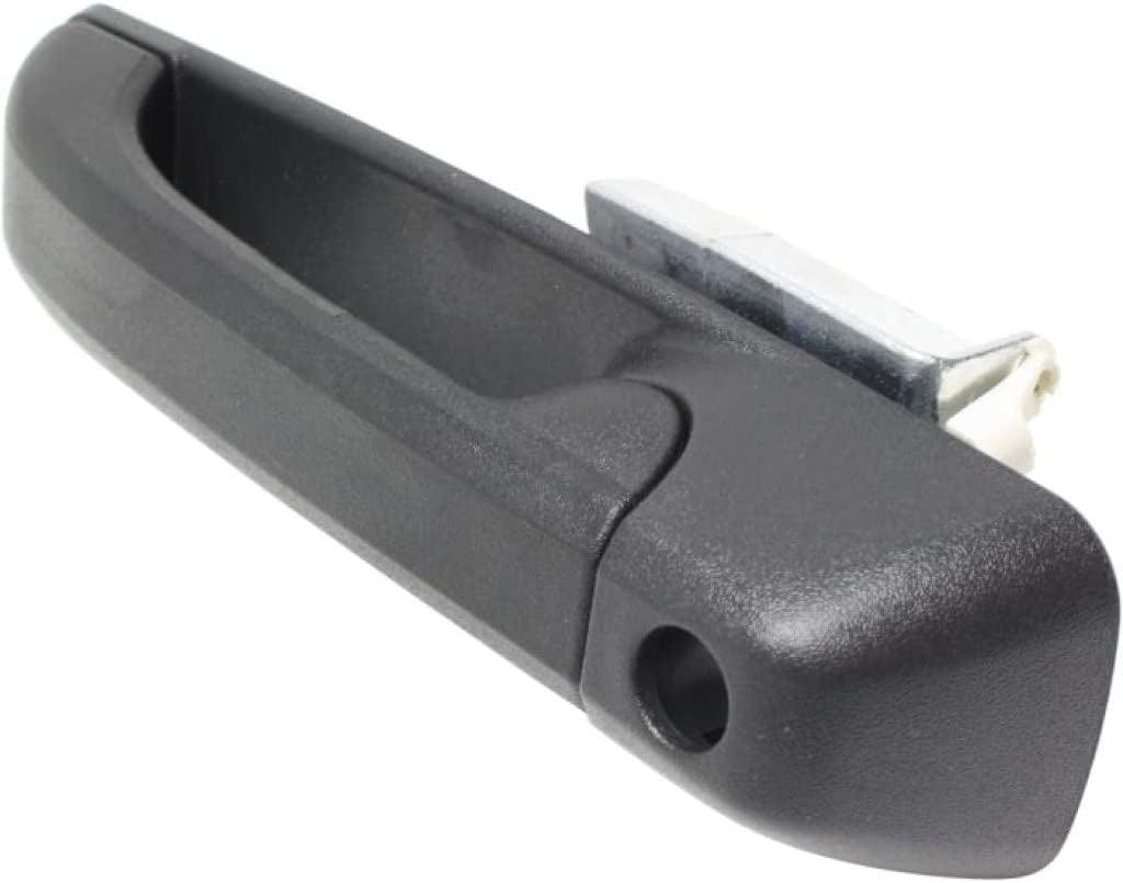 for Ram 1500 Exterior Door Handle Front, Driver Side Textured Black (2011-2017) | with Key Hole | Trim:All Submodels | CH1310160 | 55112383AD