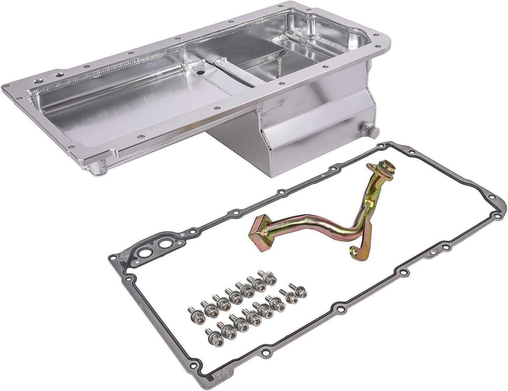 50257 Street & Strip Engine Swap Oil Pan GM LS Series Front Sump Design Fab