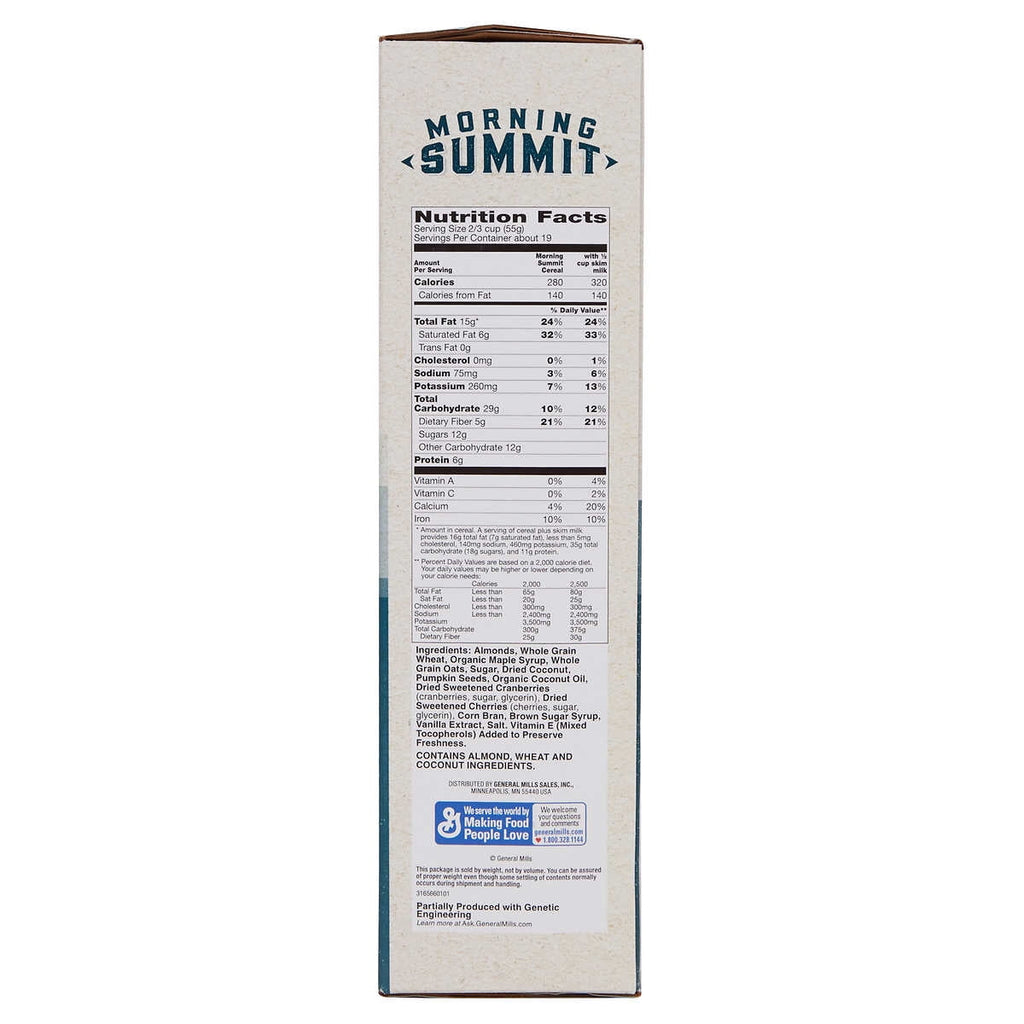 2 Pack | General Mills Morning Summit Cereal, 38 oz