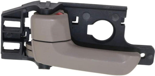 for Kia Sportage Interior Door Handle Front or Rear, Driver Side Beige (2005-2010) | with Door Lock Button| Trim:All Submodels
