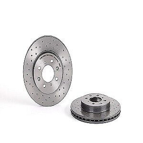 Brembo Front Disc Brake Rotor for Civic, Integra, Civic Del Sol (09.5509.1X)