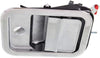 for Freightliner Classic Exterior Door Handle Front, Passenger Side Chrome (2001-2009) | with Key Hole| Trim: Base/120