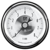 3-3/8 in. IN-DASH TACHOMETER 0-8000 RPM PRESTIGE PEARL - greatparts