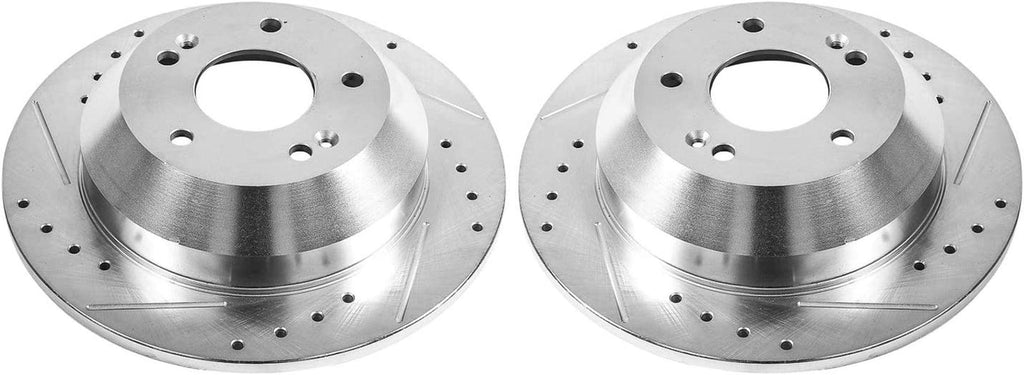 JBR1532XPR Rear Evolution Drilled & Slotted Rotor Pair