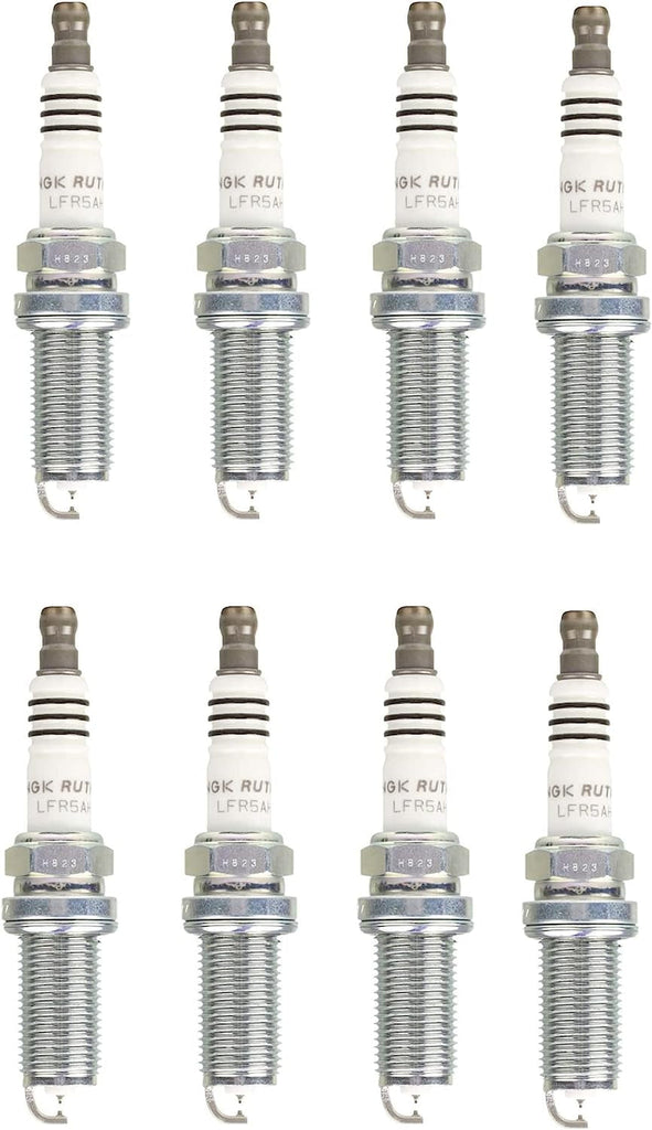 NGK Set 8 Nickel Ruthenium HX Spark Plugs Gap 0.044 for Hyundai Infiniti Nissan
