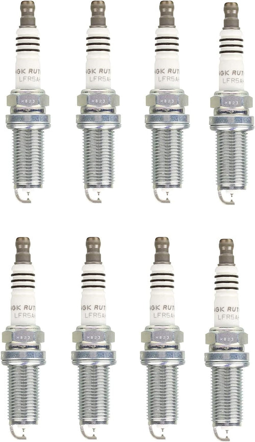 NGK Set 8 Nickel Ruthenium HX Spark Plugs Gap 0.044 for Hyundai Infiniti Nissan