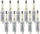 NGK Set of 10 G-Power Platinum Spark Plugs Trapezoid for Ford 6.8L V10