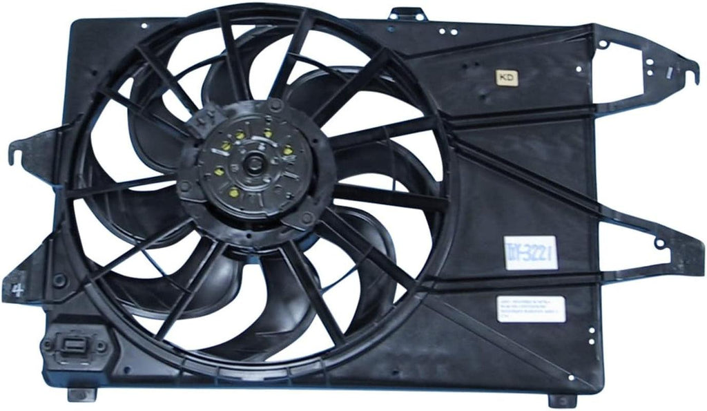 620290 Ford/Mercury Replacement Radiator/Condenser Cooling Fan Assembly