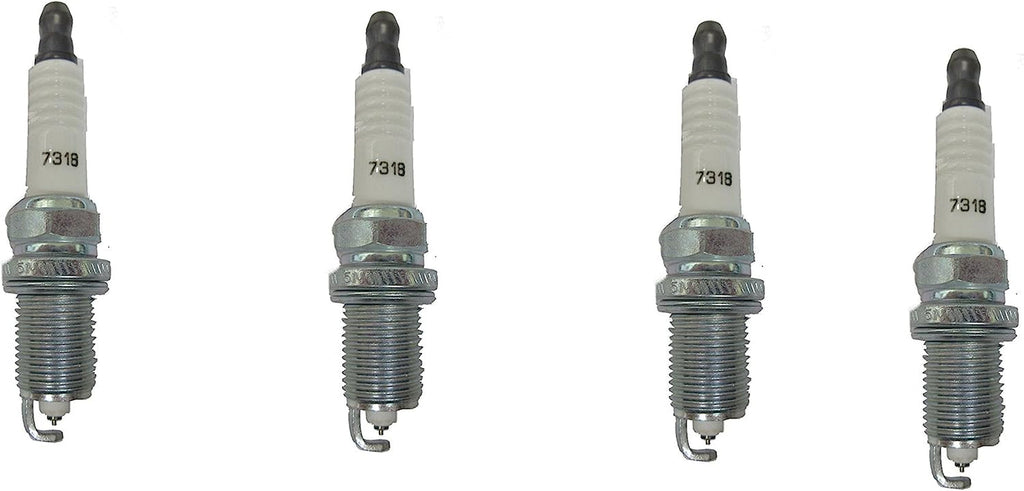 Champion 7318 RC12PMPB4 Double Platinum Spark Plug Pack of 4