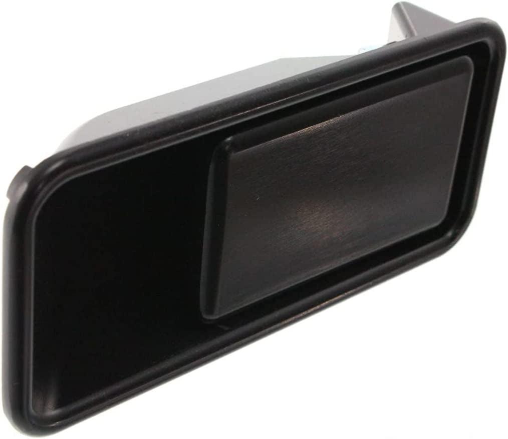 Compatible with Jeep Wrangler YJ Exterior Door Handle 1987-1995 Passenger Side | Front | Smooth Black | Trim:All Submodels | CH1311144 | 55176548AB