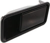for Jeep Wrangler TJ Exterior Door Handle 1997-2006 Passenger Side | Front | Smooth Black | Trim:All Submodels | CH1311144 | 55176548AB