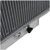 3 Core Manual Transmission 24" Driver/Left Side Radiator Compatible with Ford Mustang V8 1967-1970