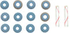Engine Valve Stem Oil Seal Set for MDX, RDX, TLX, Accord+More 12-10133-01