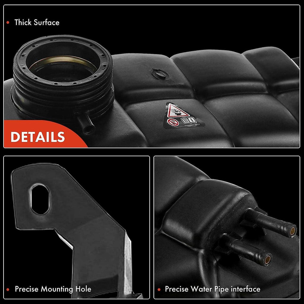 A-Premium Engine Coolant Overflow Recovery Reservoir Tank Compatible with Mercedes-Benz [W220 C215 W463] CL500,CL600 01-06, G550, S350, S430, S500, S600, S55, CL55 AMG, Replace # 2205000049