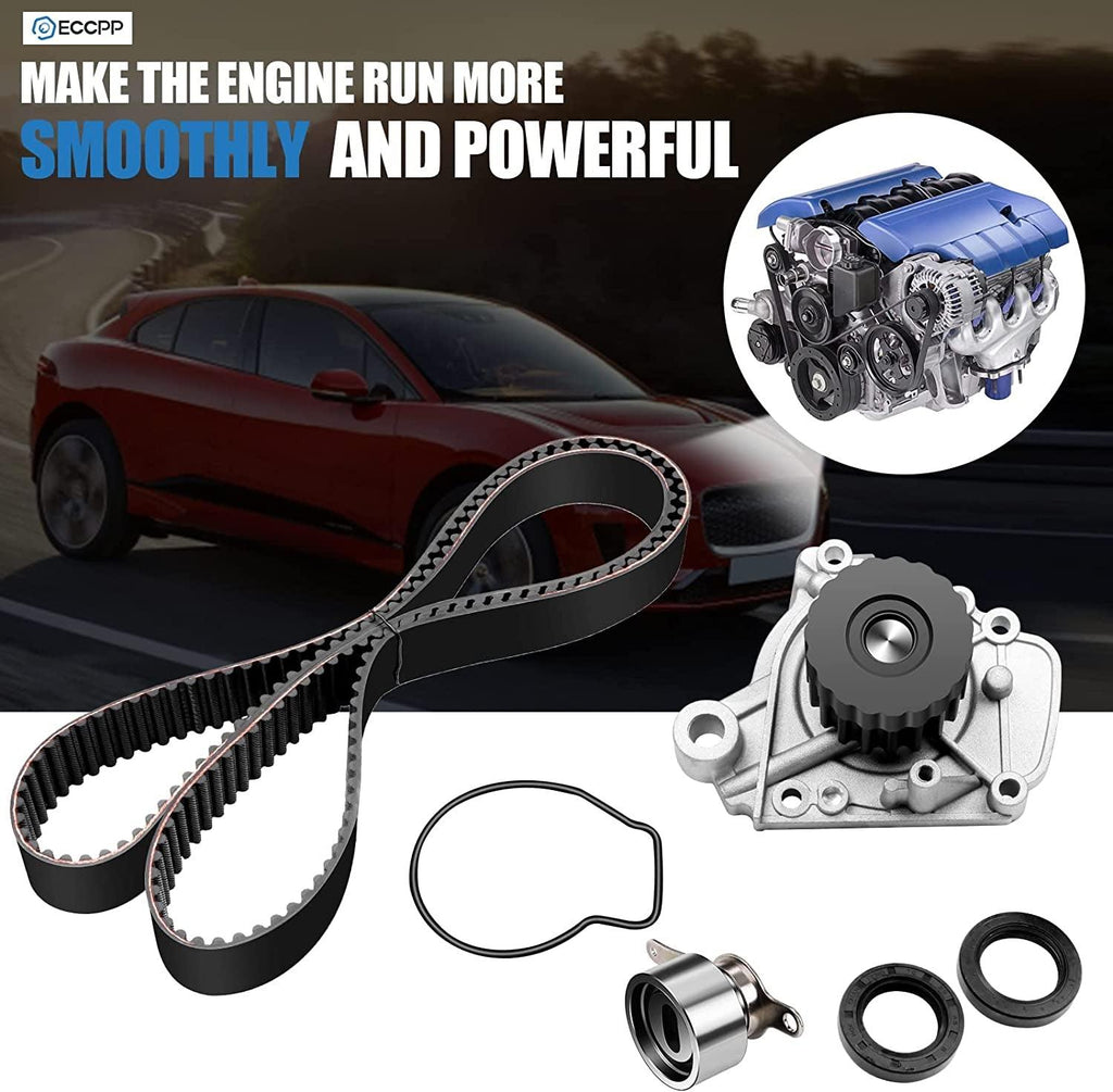 Compatible for Timing Belt Kit Compatible for 1996-2000 for Honda Civic Timing Belt Kit 1.6L SOHC 97 D16Y5 D16Y7 D16Y8