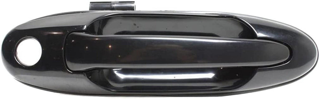 for Lexus LX470 Exterior Door Handle Front, Passenger Side Smooth Black (1998-2007) | with Key Hole | Trim: Limited/Sr5/Base | TO1311120 | 6921060071C0