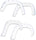 EGR 791574-GAZ Bolt-On Look Fender Flare Set, Factory Summit White Color Match, Compatible with Select Chevrolet Silverado Models