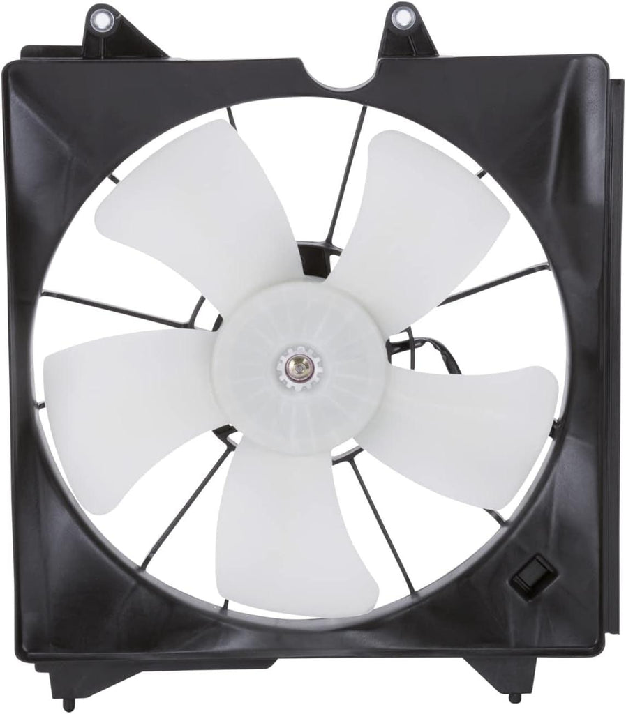 601190 Cooling Fan Assembly Compatible with 2008-2012 Honda Accord, Black