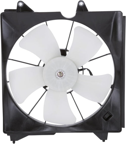 601190 Cooling Fan Assembly Compatible with 2008-2012 Honda Accord, Black