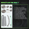 9-0727S Engine Timing Chain Kit Sets Replaces for Ford Focus Transit Connect 2.0L