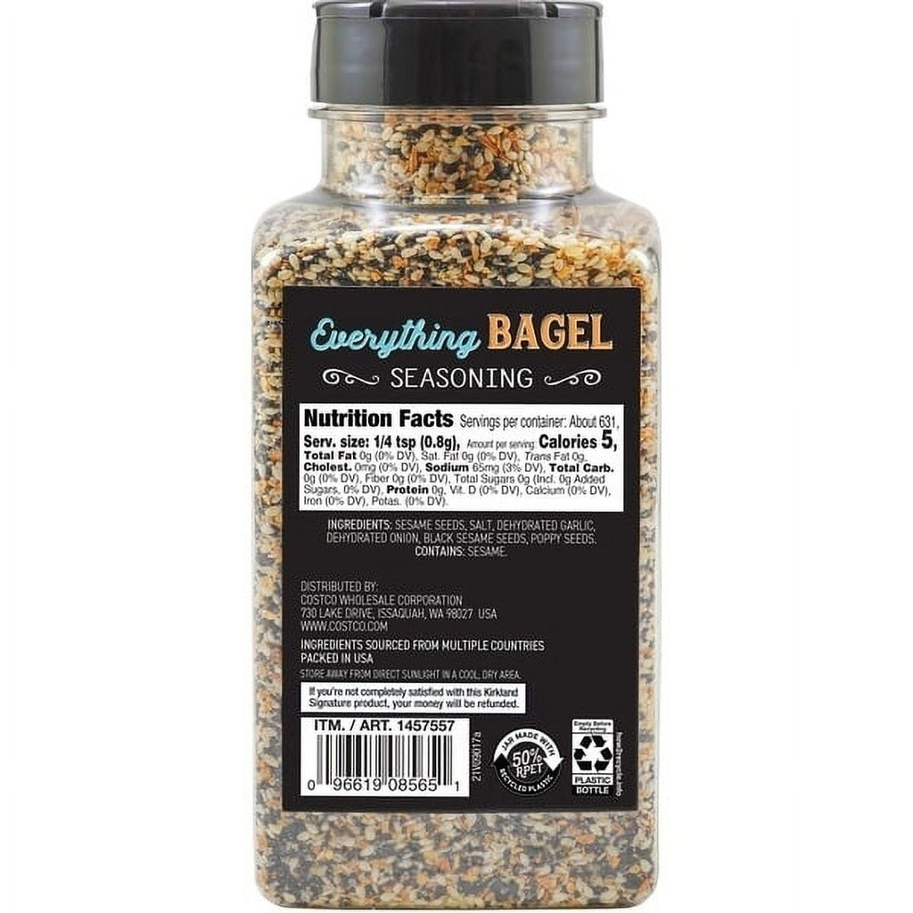 Kirkland Signature Everything Bagel Seasoning 17.8 Ounce
