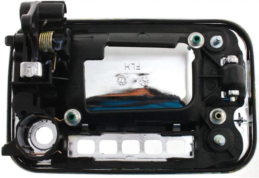 for Ford F-150 Exterior Door Handle Front, Driver Side Chrome (2004-2014) | with Key Hole| Trim:All Submodels