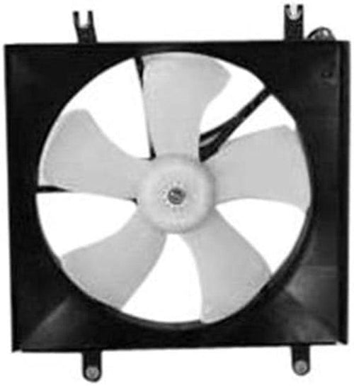 600050 Cooling Fan Assembly Compatible with 1994-1997 Honda Accord, Black