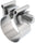 '- 2In T-304 Stainless Steel Accuseal Single Bolt Band Clamp (18302)