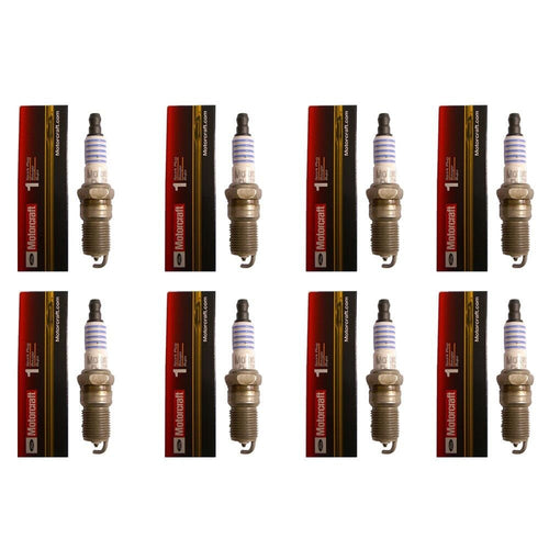 New Set of 8 Motorcraft SP479 Spark Plug-Platinum AGSF22WM AP103 XP103