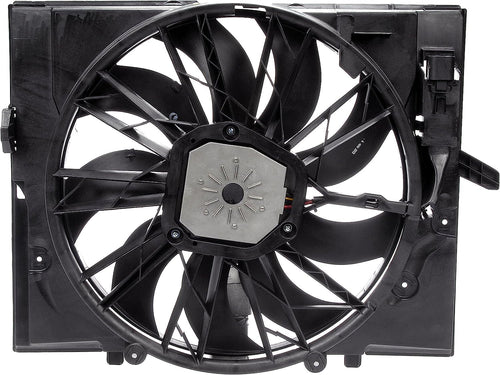 Dorman 621-211 Engine Cooling Fan Assembly Compatible with Select BMW Models, Black