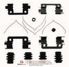 Carlson Disc Brake Hardware Kit for CR-Z, Fit 13557Q